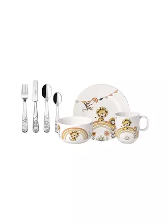 VILLEROY & BOCH | Kinder Porzellanset Happy as a Bear 7tlg. | beige